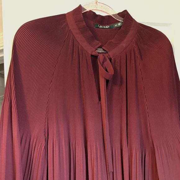 New Ralph Lauren Maroon Top - Picture 1 of 7